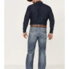 Rock & Roll Denim Men's Double Barrel Medium Wash Relaxed Straight Jeans -Montana Clothing Shop 2000368870 414 P1