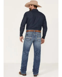 RANK 45 Men's Iron Horse Stackable Straight Dark Wash Heavy Still Stretch Denim Jeans -Montana Clothing Shop 2000373305 416 P3