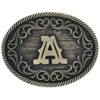 Montana Silversmiths Filigree Initial A Belt Buckle -Montana Clothing Shop 2000373847 221 P1
