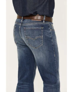 Rock & Roll Denim Men's Dale Brisby Double Barrel Medium Wash Relaxed Straight Vintage '46 Jeans -Montana Clothing Shop 2000375476 414 P2