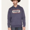 Wrangler Men's Logo Tag Hooded Sweatshirt 2 Wrangler Men's Logo Tag Hooded Sweatshirt -Montana Clothing Shop 2000378471 402 P1