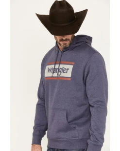 Wrangler Men's Logo Tag Hooded Sweatshirt -Montana Clothing Shop 2000378471 402 P2