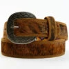 Red Dirt Hat Co. Men's Natural Brindle Cowhide Leather Belt -Montana Clothing Shop 2000382070 200 P1