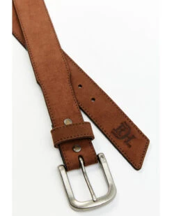 Red Dirt Hat Co. Men's Roughout Leather Belt -Montana Clothing Shop 2000382071 200 P2