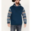 RANK 45 Men's Southwestern Hooded Sweatshirt -Montana Clothing Shop 2000386234 442 P1