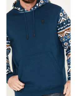 RANK 45 Men's Southwestern Hooded Sweatshirt -Montana Clothing Shop 2000386234 442 P3