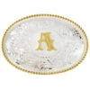 Montana Silversmiths Men's Initial "A" Buckle -Montana Clothing Shop 290404 03 P1