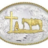 Montana Silversmiths 1340 Series Christian Cowboy Western Belt Buckle -Montana Clothing Shop 290C59 94 P1
