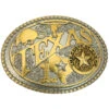 Montana Silversmiths Men's Two-Tone Texas State Heritage Attitude Belt Buckle -Montana Clothing Shop 290D89 15 P1
