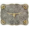 Cody James Men's Interchangeable Longhorn Belt Buckle -Montana Clothing Shop 290G19 03 P1